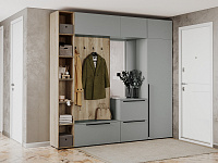 Прихожая  Люмьер вариант №6/1 (Шиншилла серая)