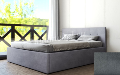 Кровать Рондо 1.6 с ламелями (Серый)