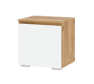 Тумба Гретта 500(Дуб крафт золотой/Белый)