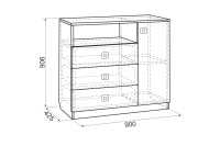 схема Комод схема Комод