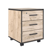 Тумба выкотная Гермес Лофт Тм69 (Дуб крафт серый)