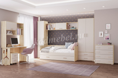 Тумба выкатная Бланка (Дуб сонома/Кашемир)