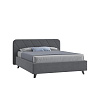Кровать Николь 1.6 с подъемным механизмом (Микровелюр/Серый)