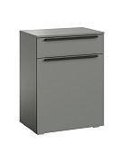 Тумба с ящиком Люмьер 600 (Шиншилла серая)