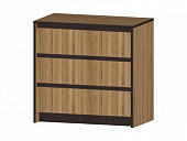 Комод Бостон 3 ящика (Дуб вотан)