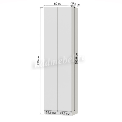 Шкаф платяной Руэлла (Белый)