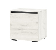 Тумба Гретта 500 (Дуб крафт белый/Антрацит)