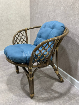 Кресло Bahama (Ротанг №6, ткань Matador 020)