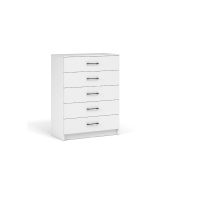 Комод 5ящ белый_1