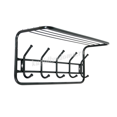 Вешалка с полкой ЗМИ 60 см (Черный)
