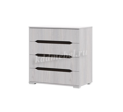 Комод Валенсия 4 ящика (Дуб Анкор)