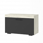 Обувница Соната ОС-800 (Дуб крафт белый/Антрацит)