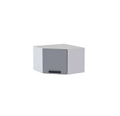 Шкаф верхний угловой УВ-360 кухня Контемп (Дуб сонома/Кашемир софт)