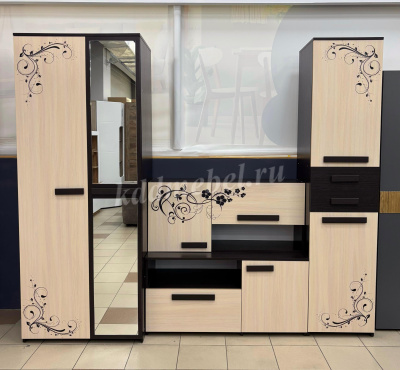 Гостиная Новелла (Венге/Дуб млечный)