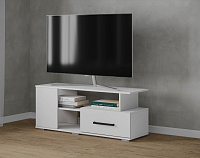 Тумба ТВ Парус-4 (Белый древесные поры)