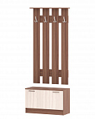 Прихожая Памир ПЛ-2 (Ясень шимо светлый/Ясень шимо темный)