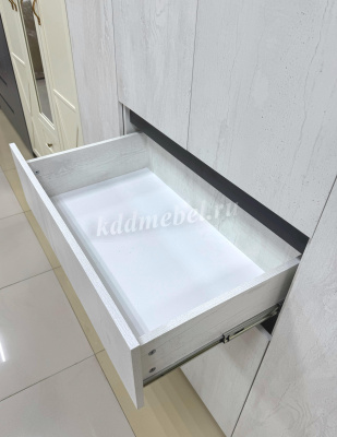 Шкаф Мрия 4-х створчатый (Бетон пайн светлый/Графит)