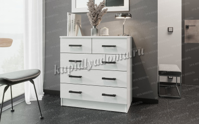 Комод К800 3/2 (Белый)