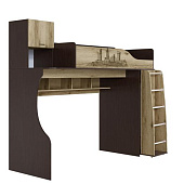 Кровать-чердак Орион (Венге/Дуб делано)