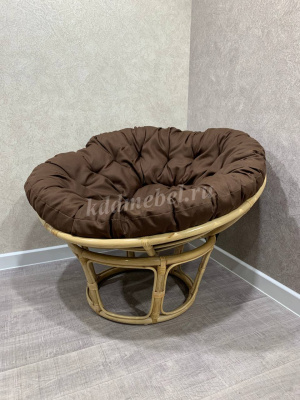 Кресло Papasan (Ротанг №4, ткань Matador 010)