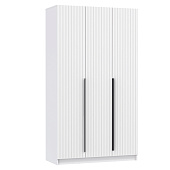 Шкаф для одежды 3-х дв. Брандо 67.15 (h 2150) (Белый/Белый МДФ)