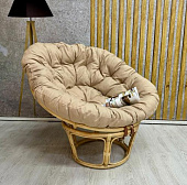 Кресло RJG-Papasan (Ротанг №4, ткань Matador 016)