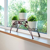 Подставка для цветов Арка-3 (Коричневый)