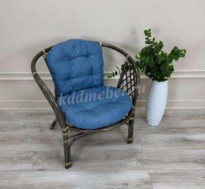 Кресло Bahama (Ротанг №6, ткань Matador 020)