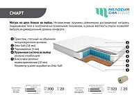 Матрас Смарт PS-500 900*1900 (Мелодия сна)