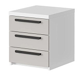 Тумба прикроватная Мята 0.4 (Белый/Кашемир)