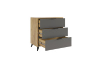 Комод Адам граффит открытый