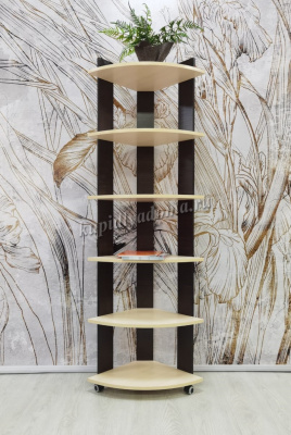 Этажерка Вита-3 (Венге/Дуб беленый)