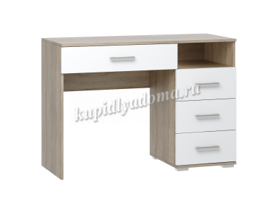 Стол макияжный Сопрано (Дуб сонома/Белый)