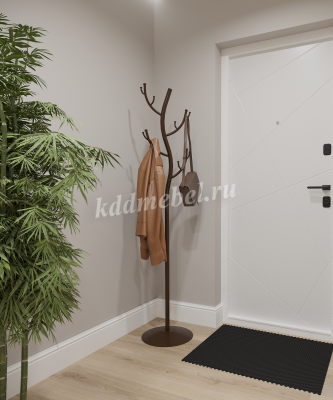 Вешалка-стойка Дерево №9 (Коричневый)