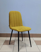 Стул обеденный Ник (Золотистый Velur 56/Черный)