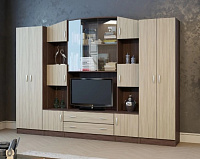 Гостиная Макарена (Ясень шимо темный/Ясень шимо светлый)