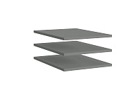 Полки для пенала Люмьер 3шт. (Шиншилла серая)